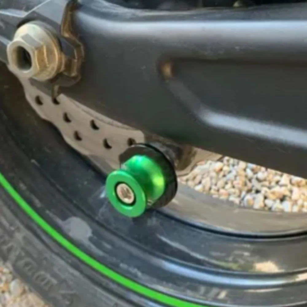 

FOR KAWASAKI VERSY 650 1000 VULCAN 650 S W800 Z1000 SX Z250 Swingarm Sliders Spools Paddock Stand Bobbins Swing Arm Accessories