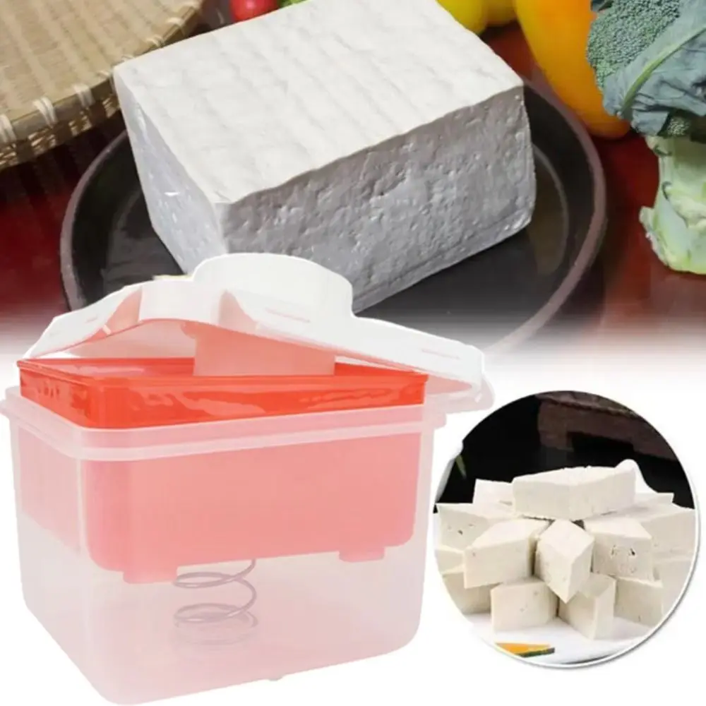 

Многофункциональная Пластиковая прижимная машина тофу с пружинной видимой коробкой, флипер для йогурта, домашняя сушилка для йогурта, Япония