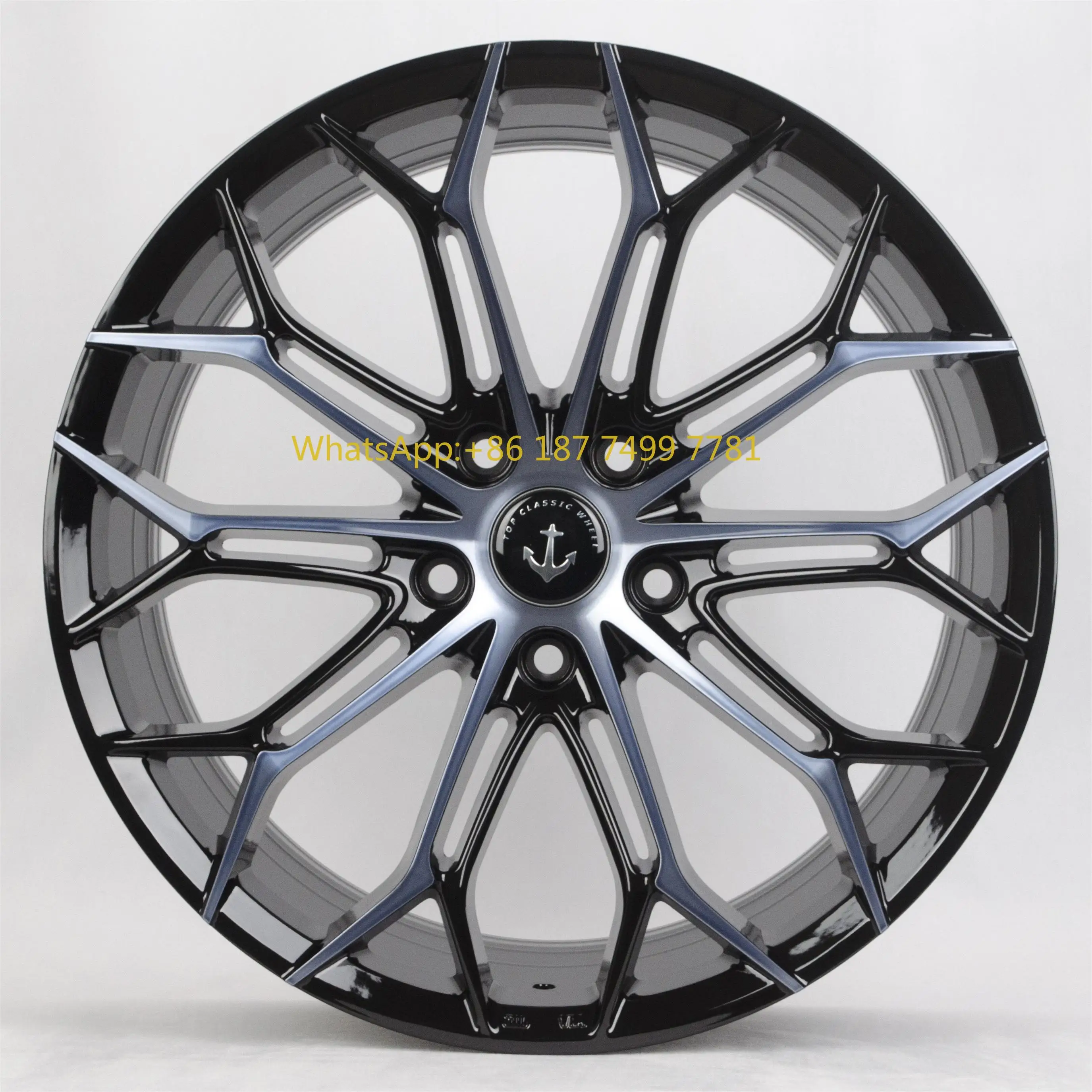 

Изготовленные на заказ автомобильные колеса из литого алюминиевого сплава низкого давления Hyper Black, глубокая вогнутая 18-22 дюйма 5x114,3 5x112 5x120 Q5 Q7 Q8 SQ8 A4 Новый