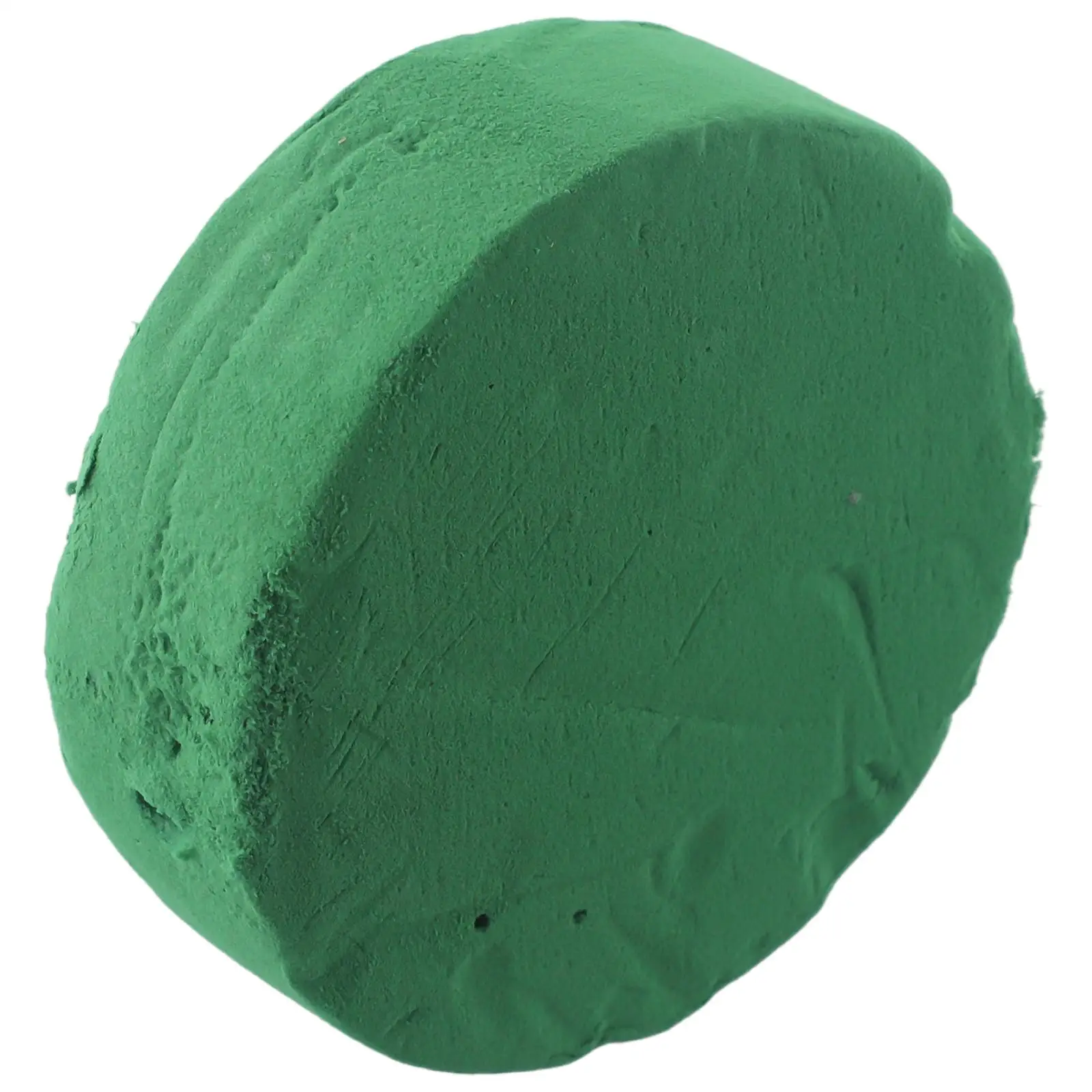 طوب رغوة زهور صناعية ، رغوة زهور رطبة مستديرة خضراء ، ترتيب لوازم زهور الزفاف ، ديكور المنزل