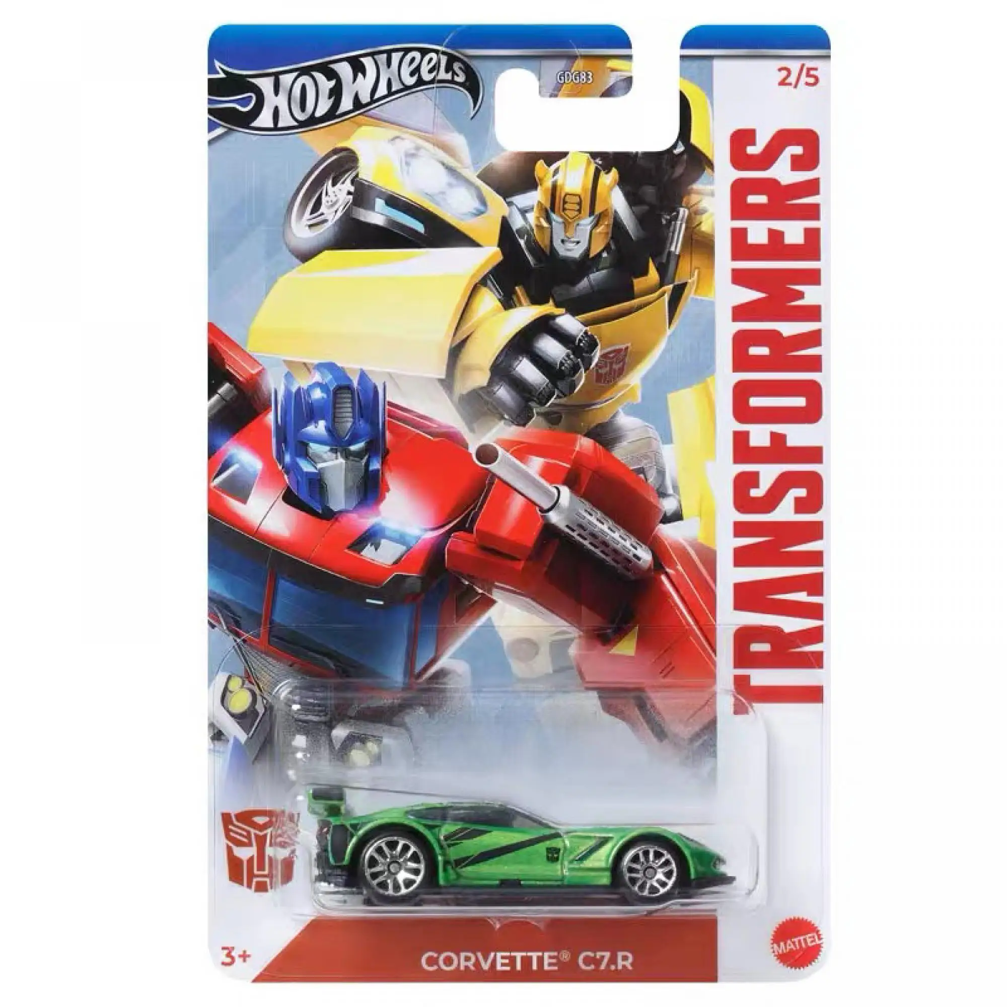 2024 1/64 Hot Wheels Car Themed Entertainment Transformers - Mix 3 Bumblebee Bugatti Veyron Alloy Collection Model Toys Gift