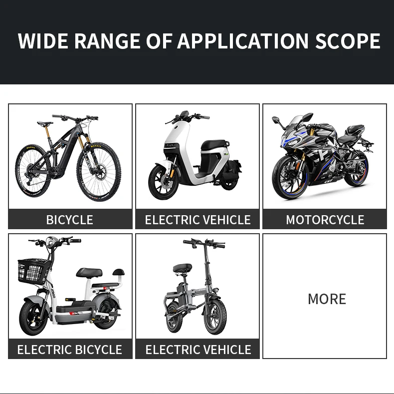 مراقبة ضغط الإطارات في الوقت الحقيقي، بدء التشغيل الذكي المقاوم للماء، مناسبة للدراجات النارية والدراجات والمركبات الكهربائية