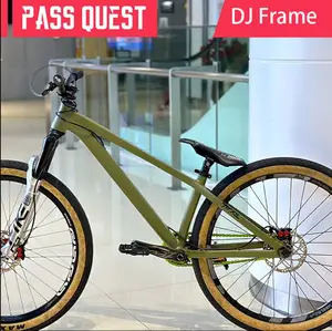 26 full chromoly dirt jump bike frame bicycle frame oil slick colorful rainbow frame AliExpress 1420