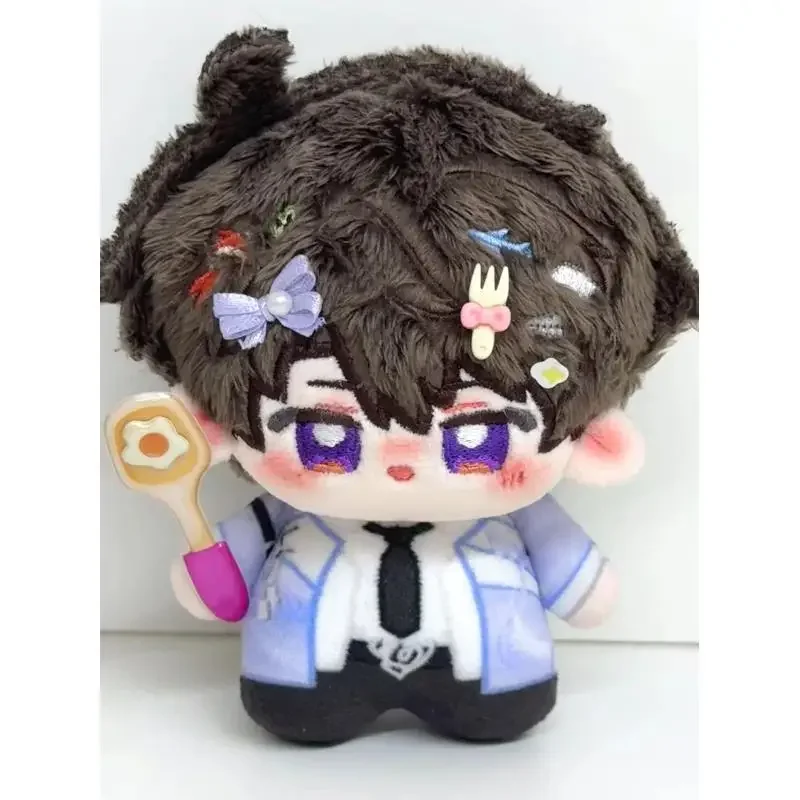 

Game Love and Deepspace Caleb Birthday Printed Mini Plush Doll Adorable Nunu Body Pendant Cosplay 10cm Keychain Toys Gift