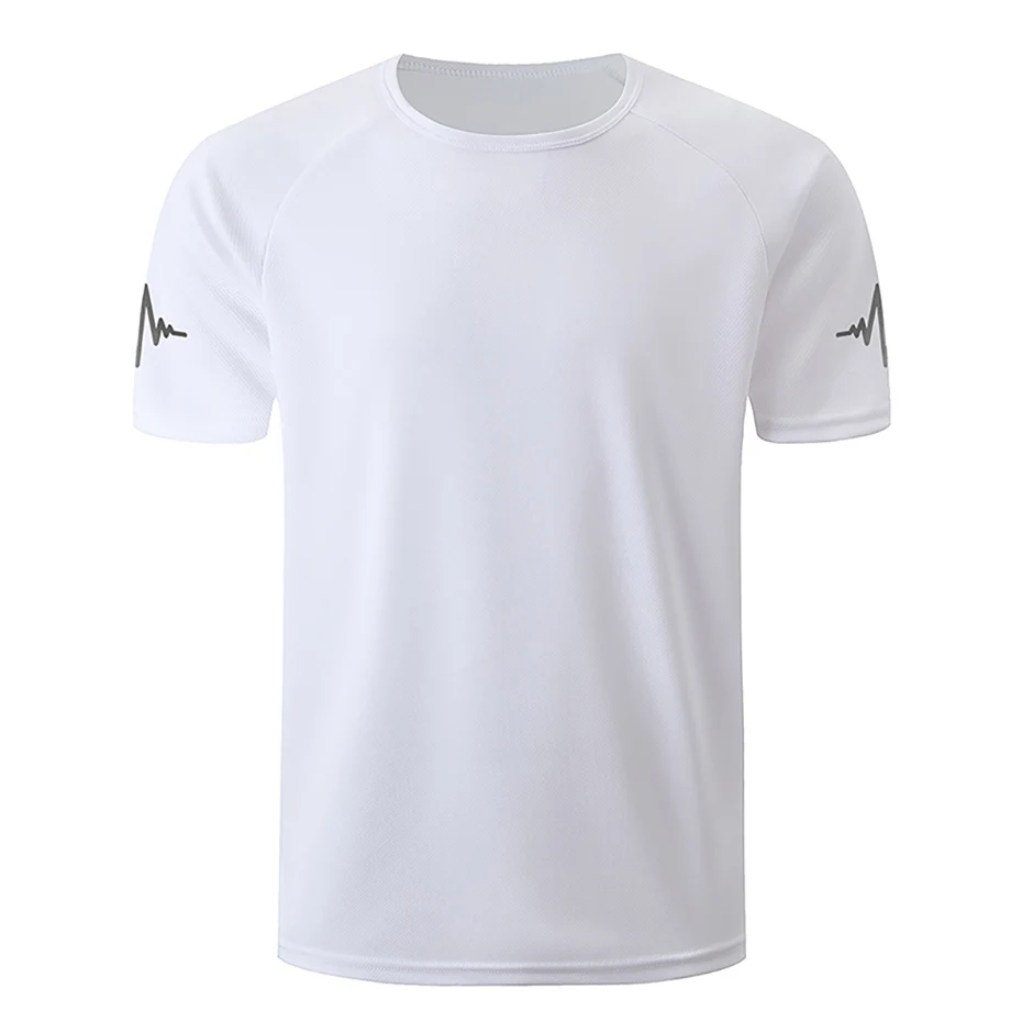 1/3/4 Stück Sommer Herren Bedrucktes, schnell trocknendes, atmungsaktives, kurzärmeliges, lockeres, sportliches, lässiges T-Shirt in Übergröße, mehrfarbige Auswahl – Detail 27