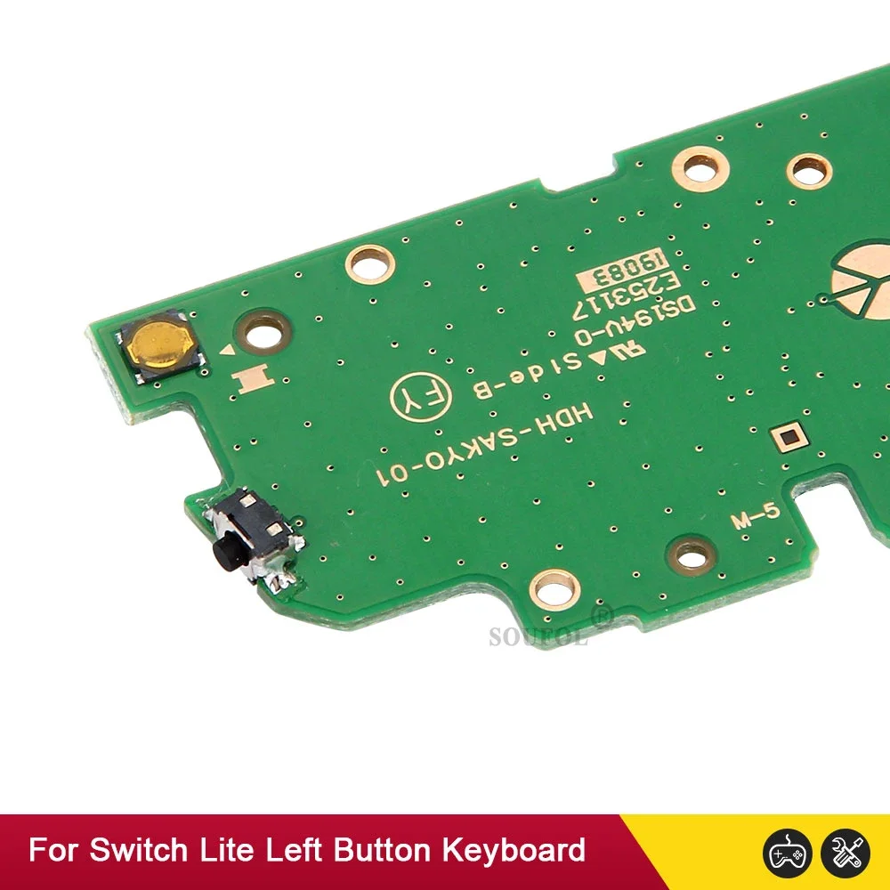 Dla NS LITE konsoli do gier L przycisk klawiatury płyty dla przełącznik NS Lite lewe Funtion przewód elastyczny płaski płytka kabla