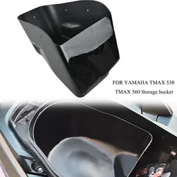 MTKRACING for YAMAHA TMAX 530/560 2017-2021 Motorcycle Accessories Seat Storage Trunk Black ABS Storage Box