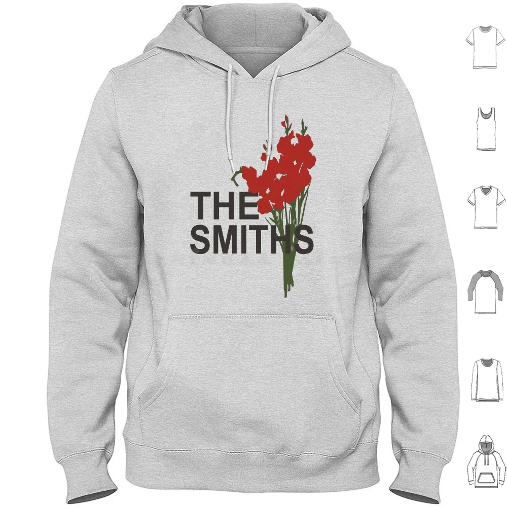 The Smiths Flowers On Stage Hoodie cotton Long Sleeve The Smiths Flowers On Stage The Smiths Morrissey Vintage The Smiths