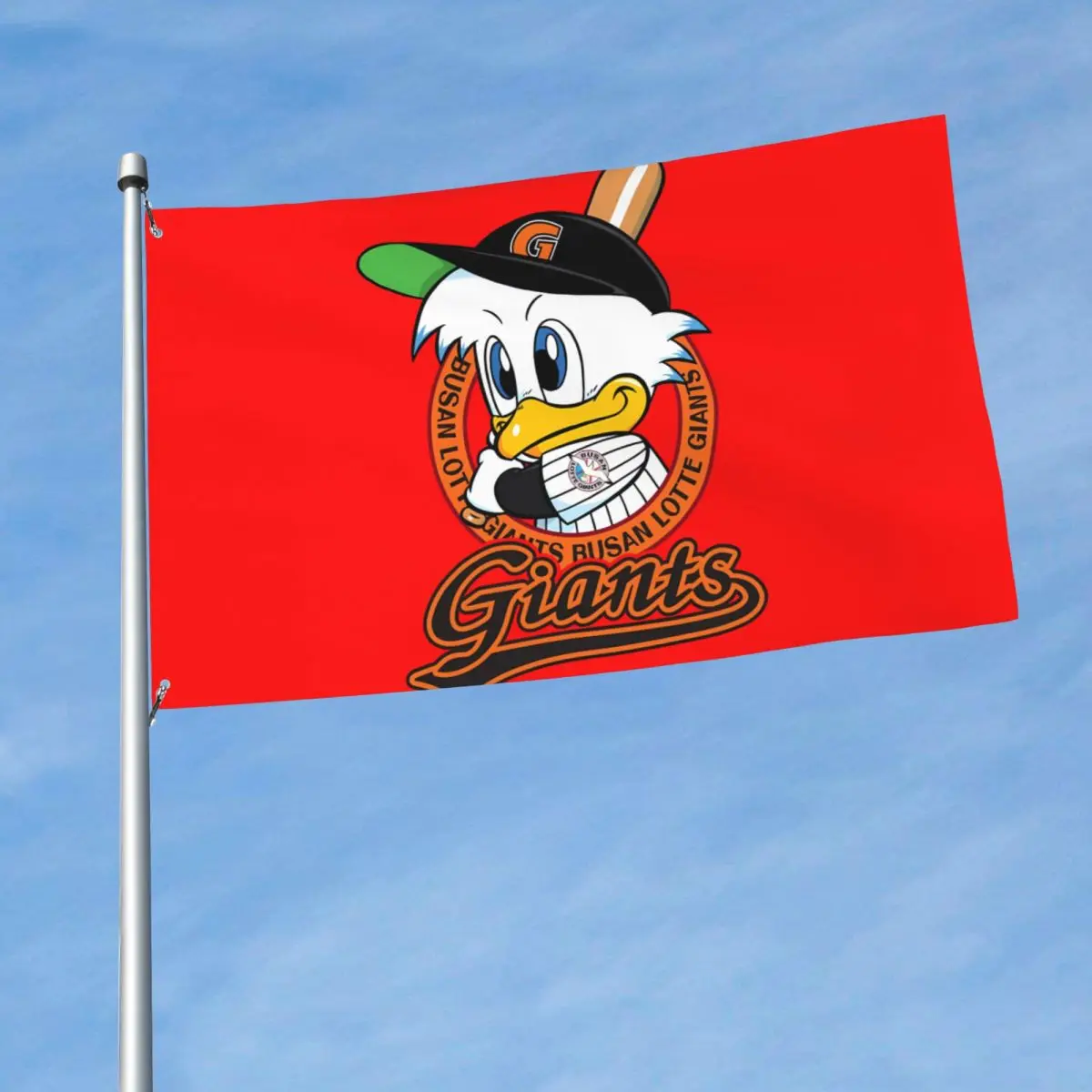 Lotte Giants Busan KBO Pride Flag Printed Gift Banner Home Outdoor 90x150cm