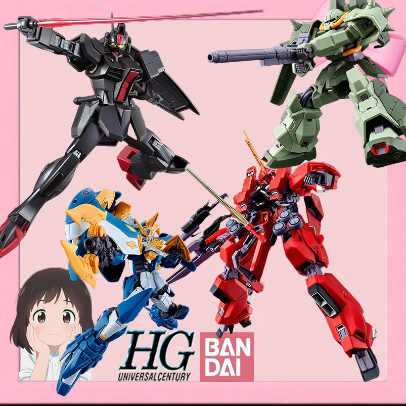 

Bandai Original HGUC Kyojin Run (Hilda), Altron Gundam, Koushi Kenshou Hobby Gem Anime Assembly Toys