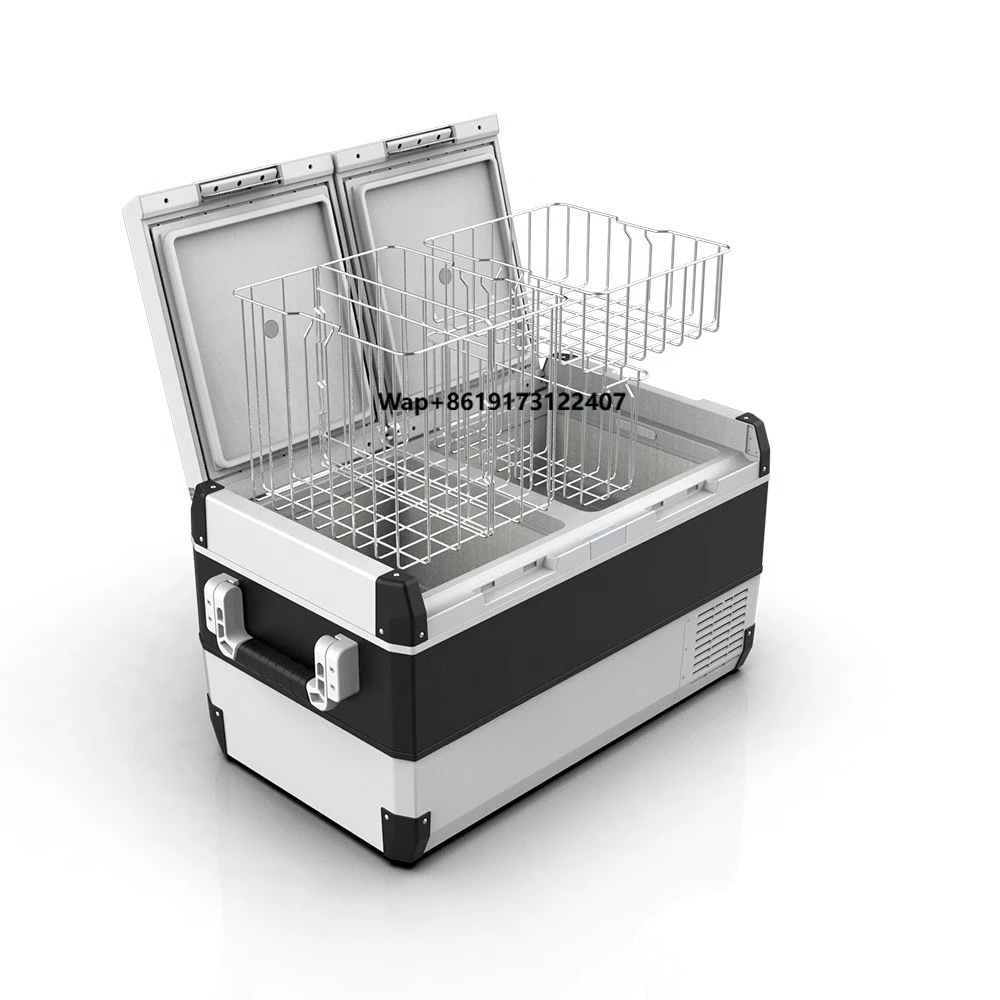 

China 95 Liter Large Capacity Car Fridge Camping 12V Freezer Cooler Portable Refrigerator