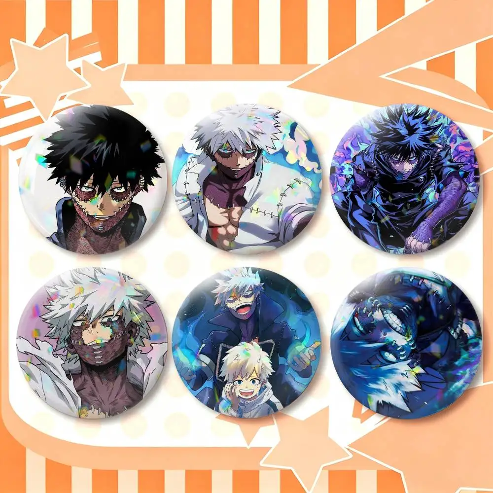 Toya Todoroki My Hero Academia D-Dabi  25mm 32mm 44mm 58mm 75mm Brooches Badges Pins for Accessories Gift