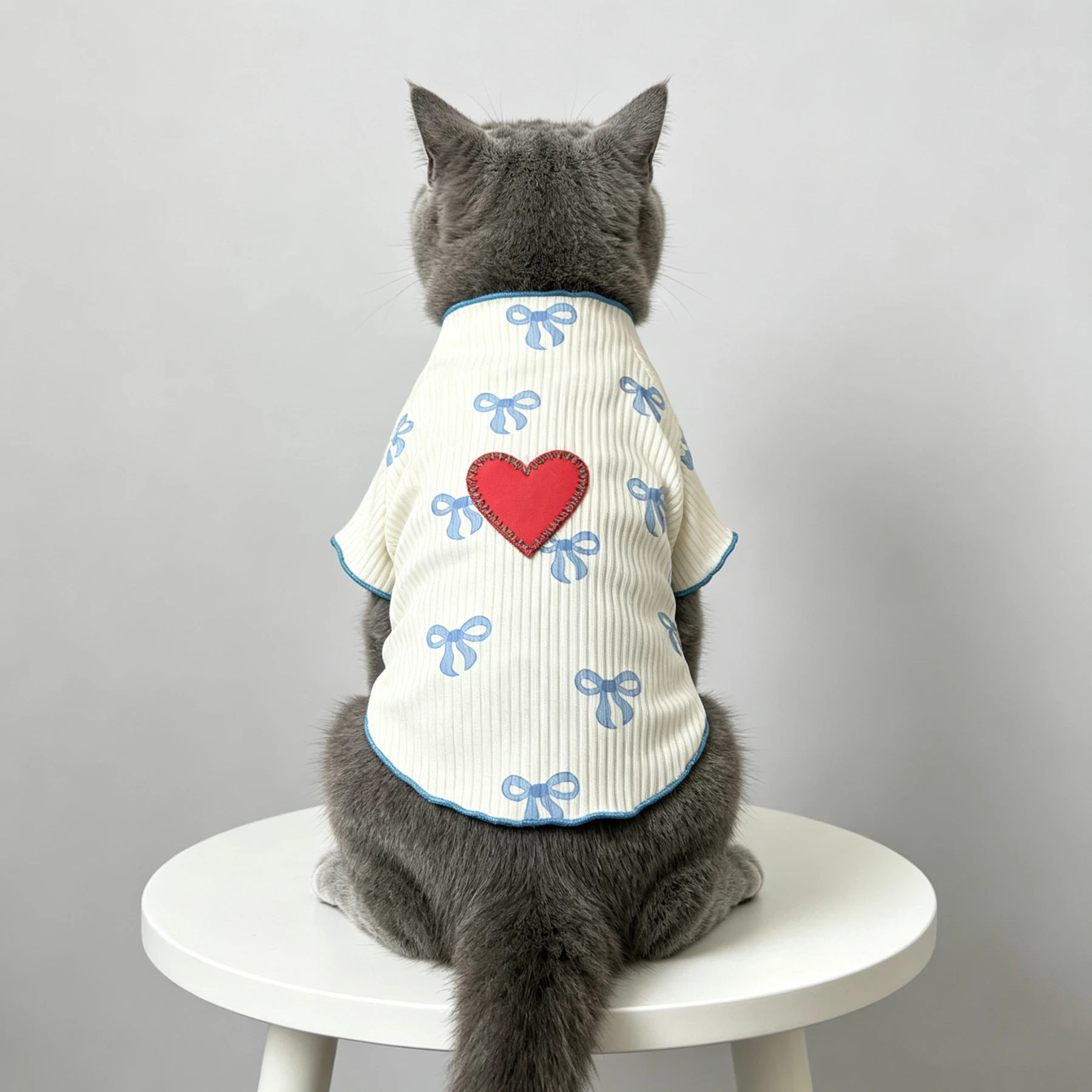 Soft Pet Vest Cute Dog Tshirt Breathable Elastic Summer Wear for Small Dogs Cats