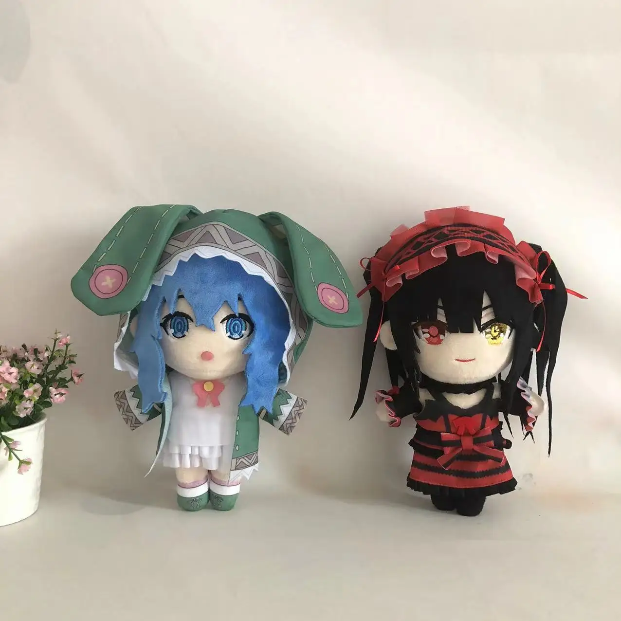 20CM DATE A LIVE Plush Doll Toy Anime Figures Yoshino Tokisaki Kurumi Cosplay Plush Pillow Doll Toys