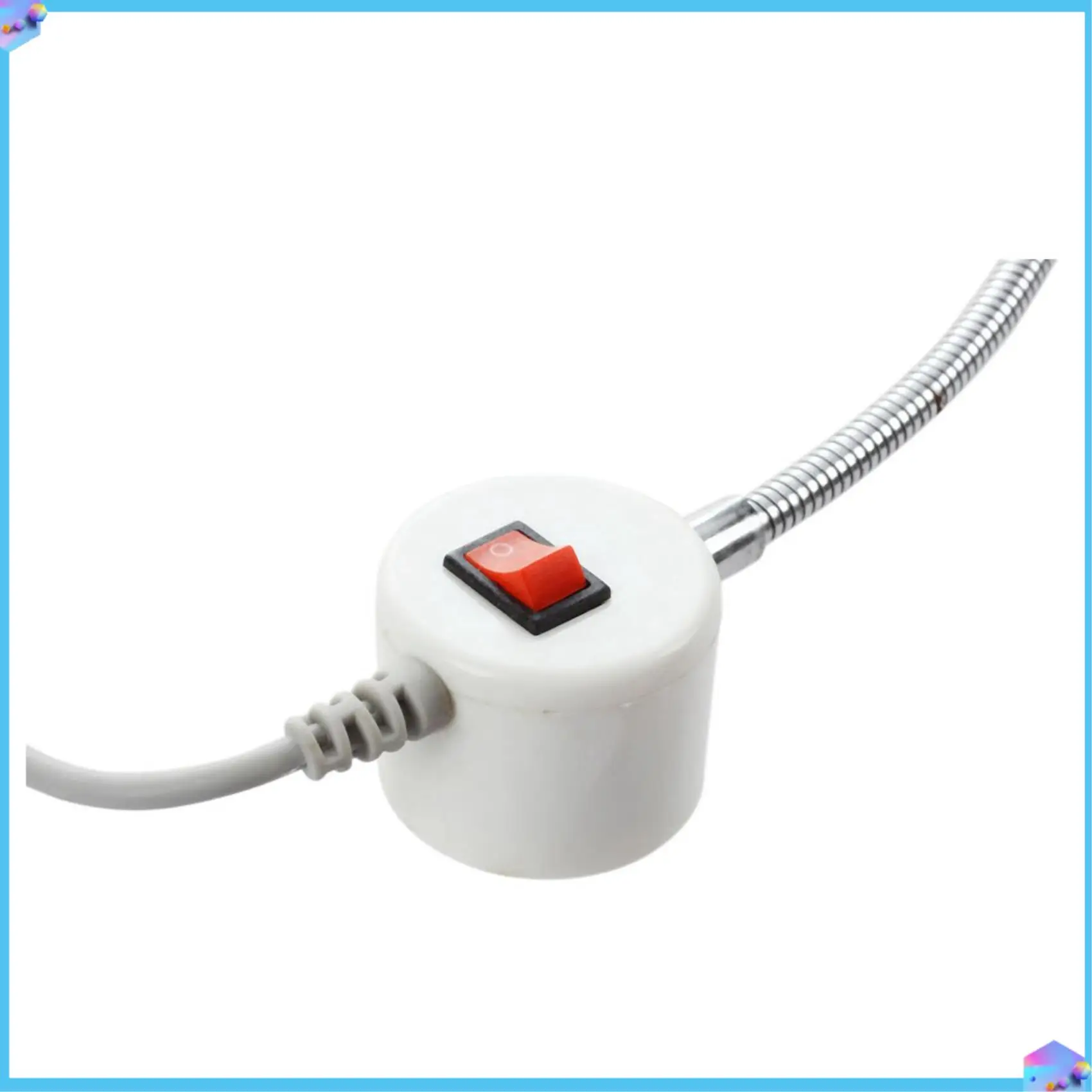 A43T 3X 20 LED 220V 재봉틀 작업 램프 자기 유형 LED 조명