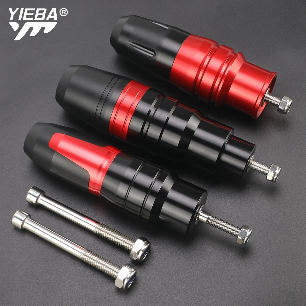 

FOR HONDA CB900F CB919 CB190 CB190R CB150R CB125 Motorcycle Frame Crash Pads Engine Case Sliders Anti Falling Bar Exhaust Pipe