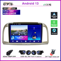 Auto Radio For Nissan March Micra K12 2002-2010 High-performance CPU Stereo Head QLED Screen No 2din DVD DashCam GPS Navigation