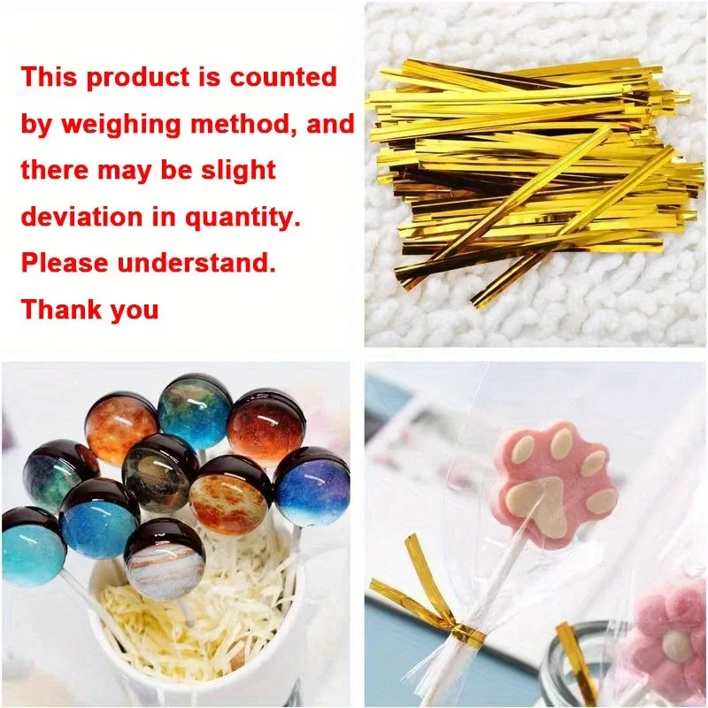 200pcs Lollipop Packaging for DIY Candy Making