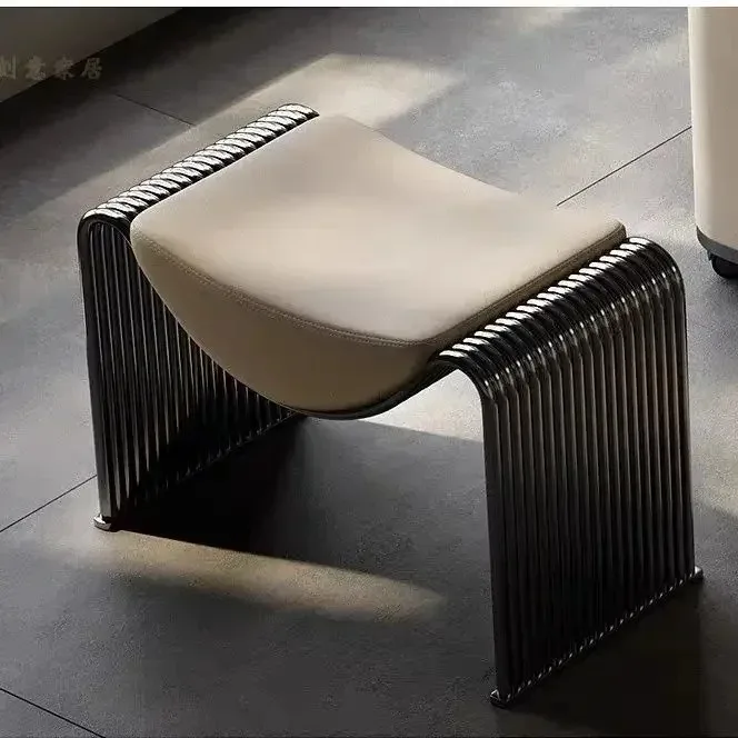 

New, Italian, light luxury, shoes changing stools, Nordic, foyer, entrance, door, seating, pedaling, simple, creative