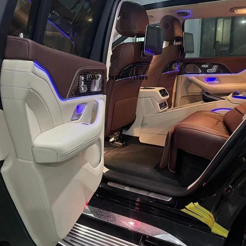 Wholesale 2019+ for Benz X167 X166 Gl/gls/ml/gle Front Seat Back Rear Decoration Version Modification Car Interior Upgrade Kit