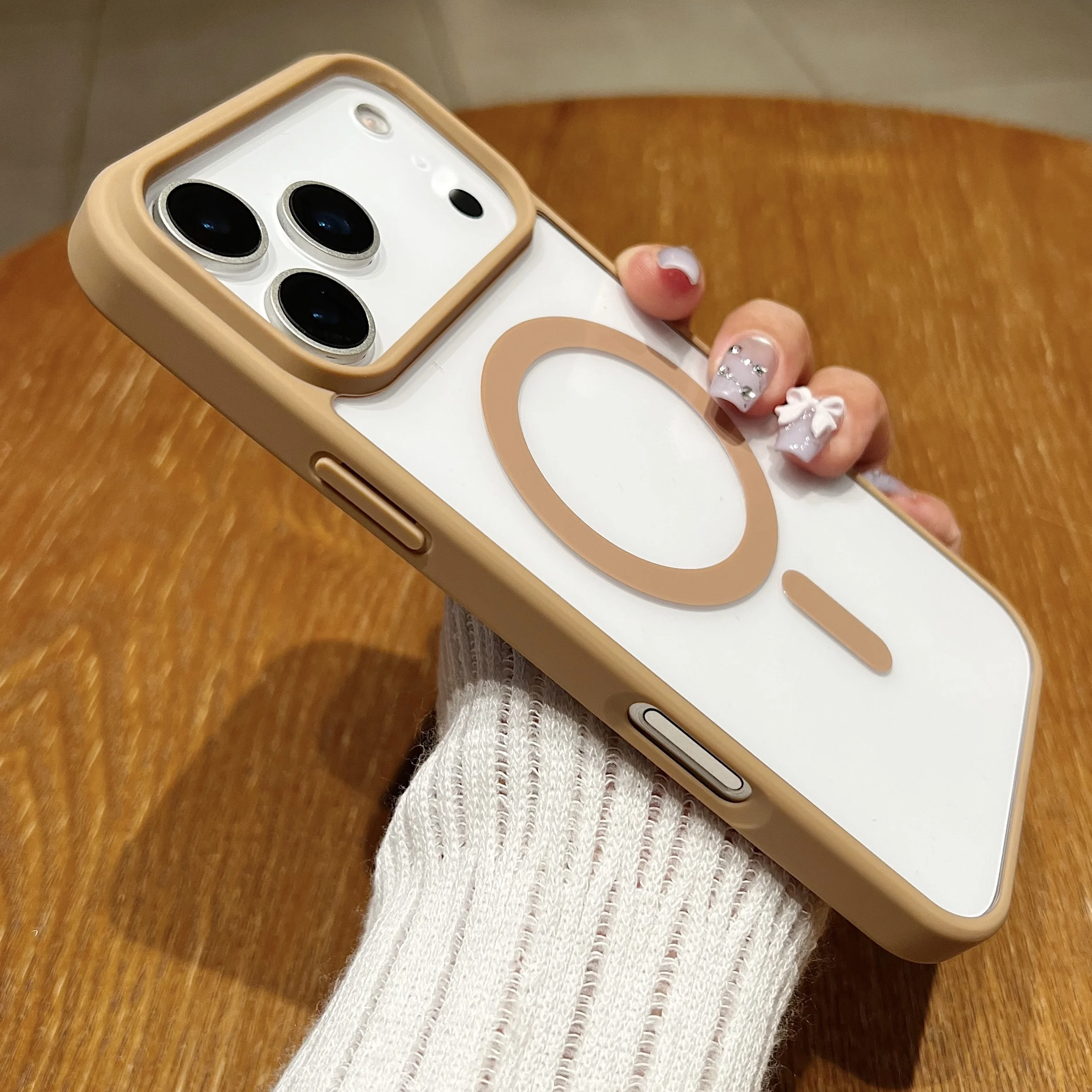 Luxury Shockproof For Magsafe  - Clear Shockproof Bumper Case review and price
