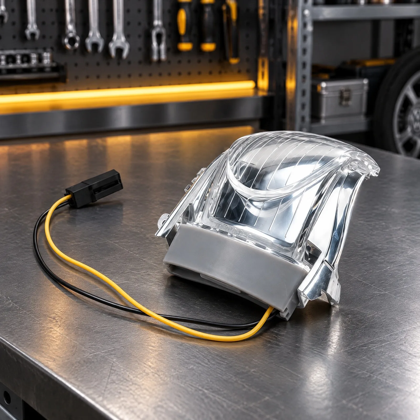 Gray Rear Left Mirror Lamp Rear Left View Mirror Lamp Vehicle Signal Lamp Wear Resistant Design Non Deformation Build