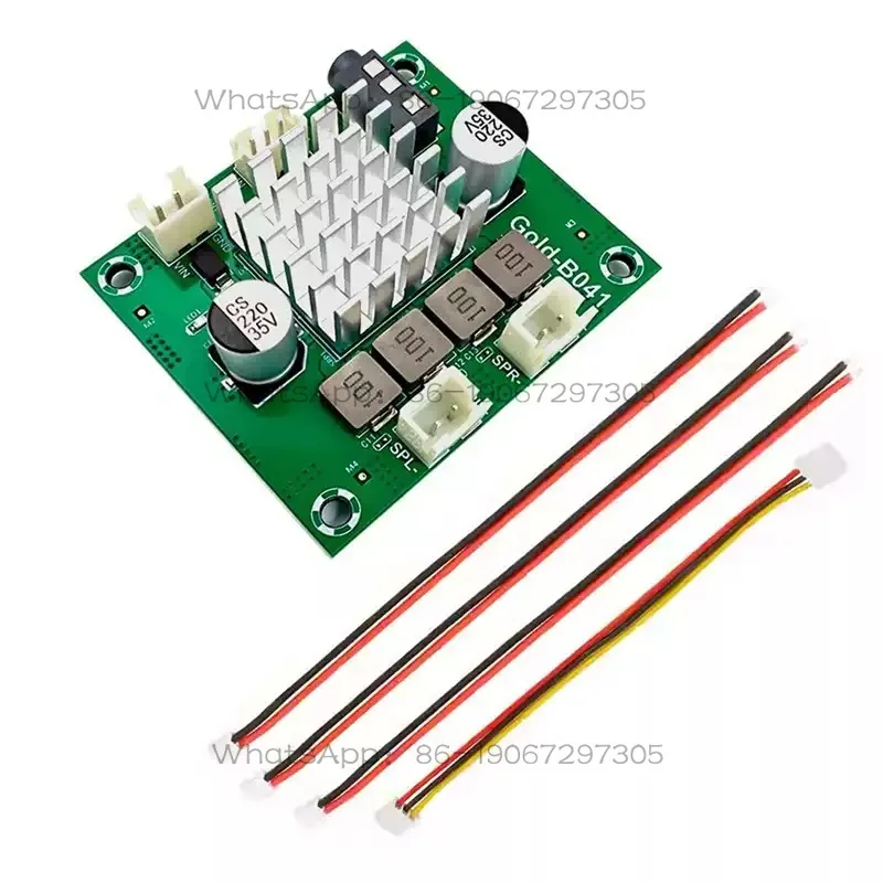 Gold-B041 TPA3116 D2 Digital Power Amplifier Board Stereo 2 * 50W Power Amplifier Module 6V-26V