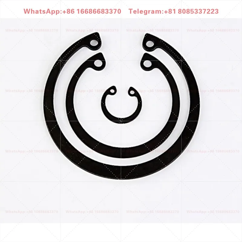 GB893 Hole Retaining Ring Inner Spring Retaining Ring Tooth Profile Industrial Fastener
