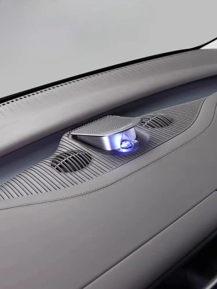 

Ремонт автомобиля, светодиодный подъемный динамик для Denza D9 2024, автомобильные музыкальные звуковые колонки, окружающий свет, автомобильные аудиоаксессуары