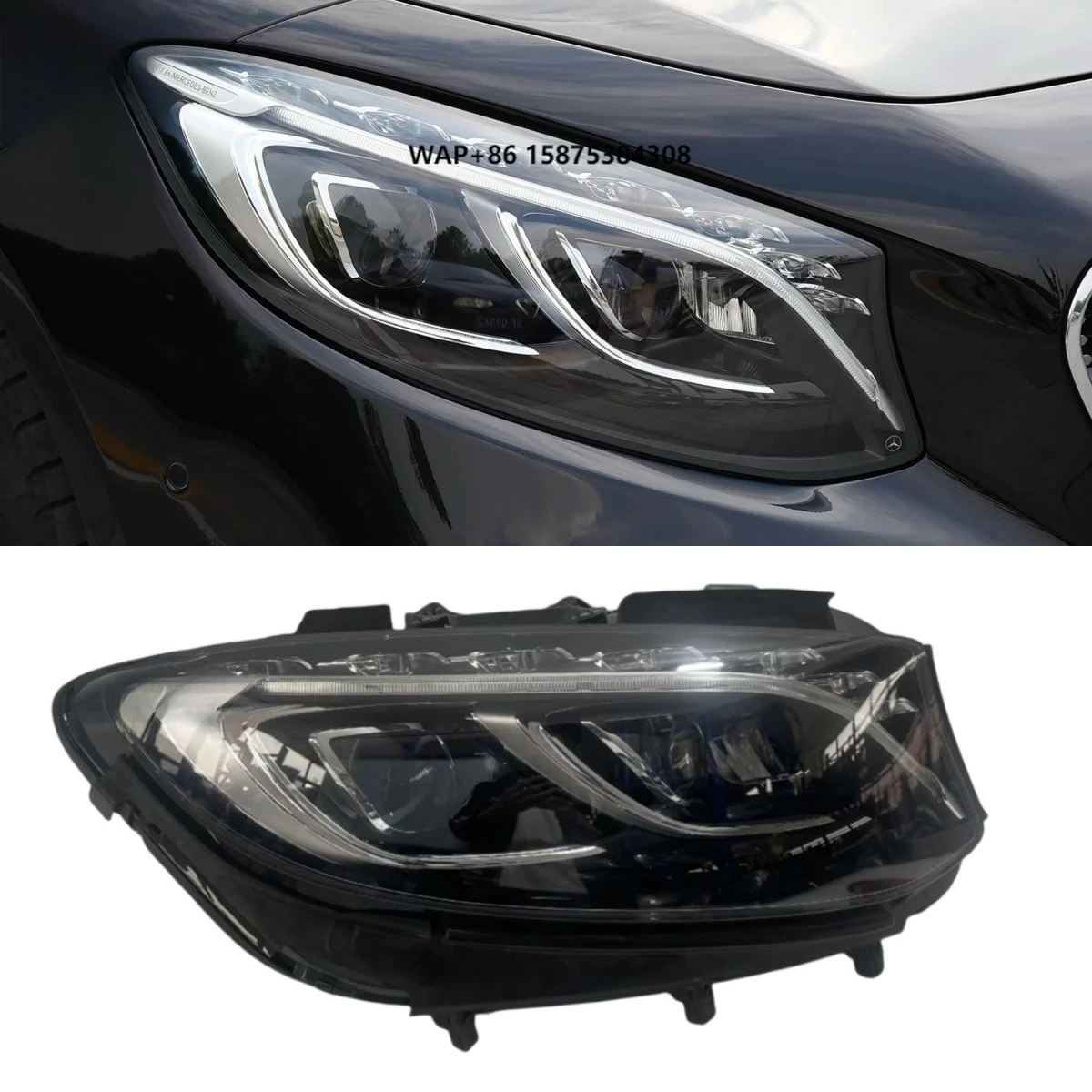 

For Mercedes Benz AMG S63 Coupe W217 Headlights 2014-2017 C217 S400 S450 S500 S600 S63 S65 AMG Original LED Headlamps