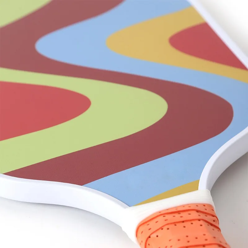 Pickleball المجاذيف مجموعة المضارب المحمولة غطاء المضرب حقيبة حمل طقم هدايا USAPA المعتمدة داخلي في الهواء الطلق العسل الأساسية 4 كرات #6