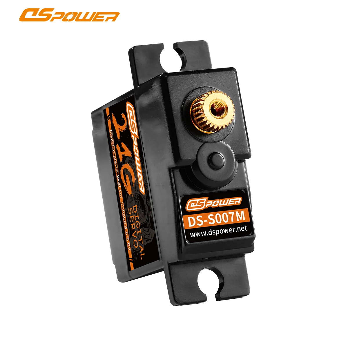 Dspower-Mini Servo Metal e plástico engrenagem, JST 1.5 para Wltoys 144001 144010 1:14 1:18 1:16 RC carro, MJX HYPER BARCO ROBOT peças, 17 21g