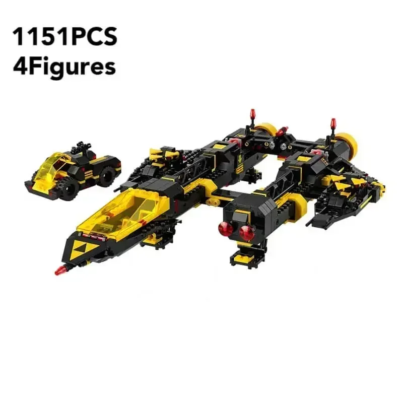 

In Stock 2025 New 10355 Black Renegade Model Building Blocks Diy Bricks Set Toy For Boy Adult Gifts 1151Pcs