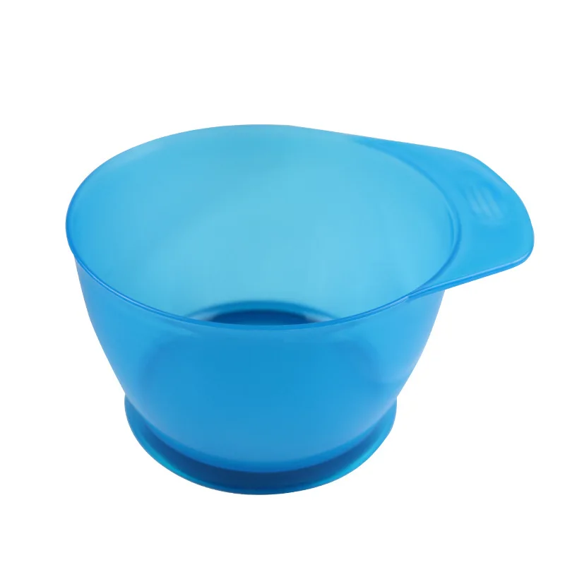 Plastic DIY Hair Coloring Dyeing Tinting Bowl Hair Color Cream Mixing Bowls Salon Hairdressing Styling Tool with Handle