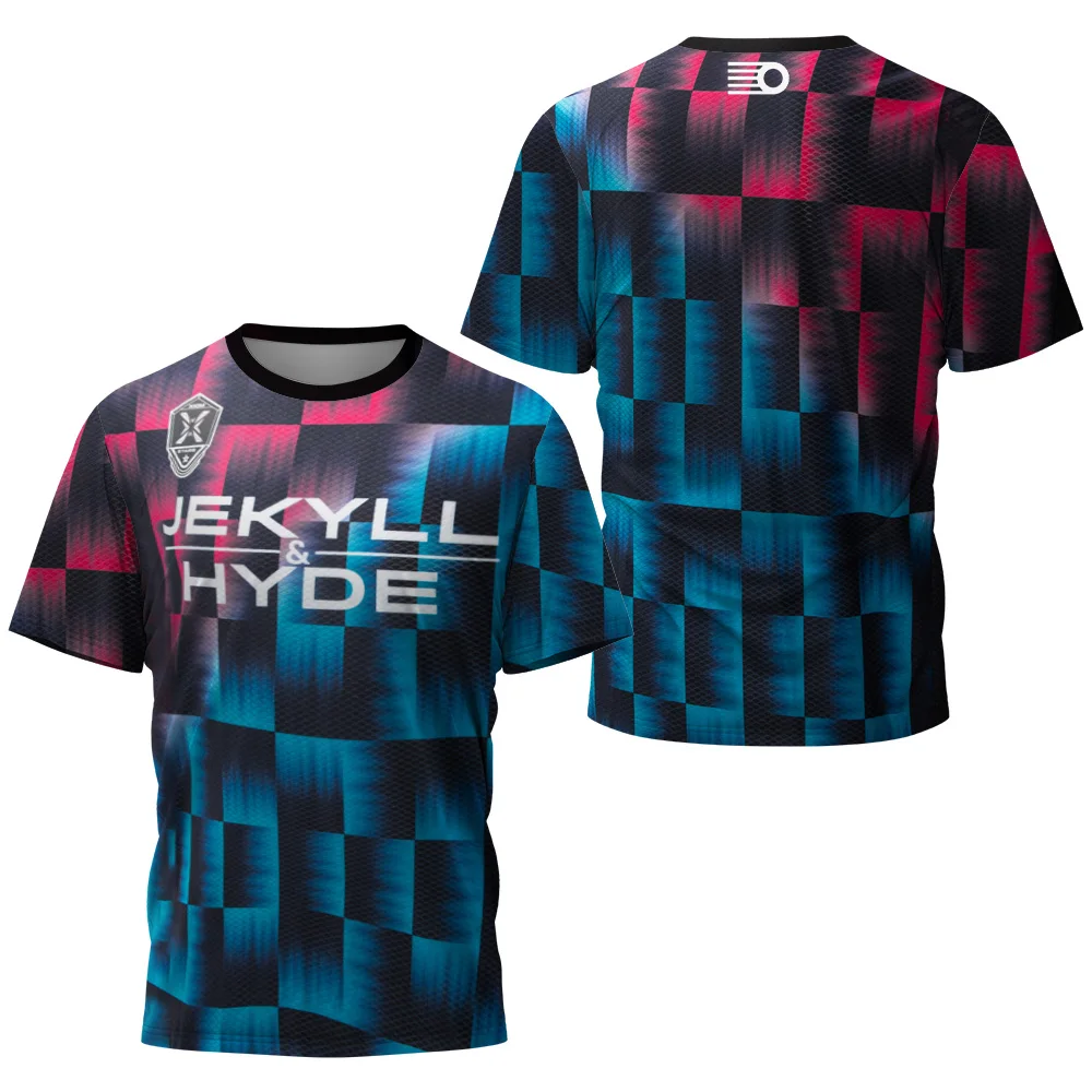 Modischer Trend Herren Tischtennis T-Shirt Herren Sommer Tennis Badminton T-Shirt Top Tischtennisklub Schnelltrocknend Kurzarm