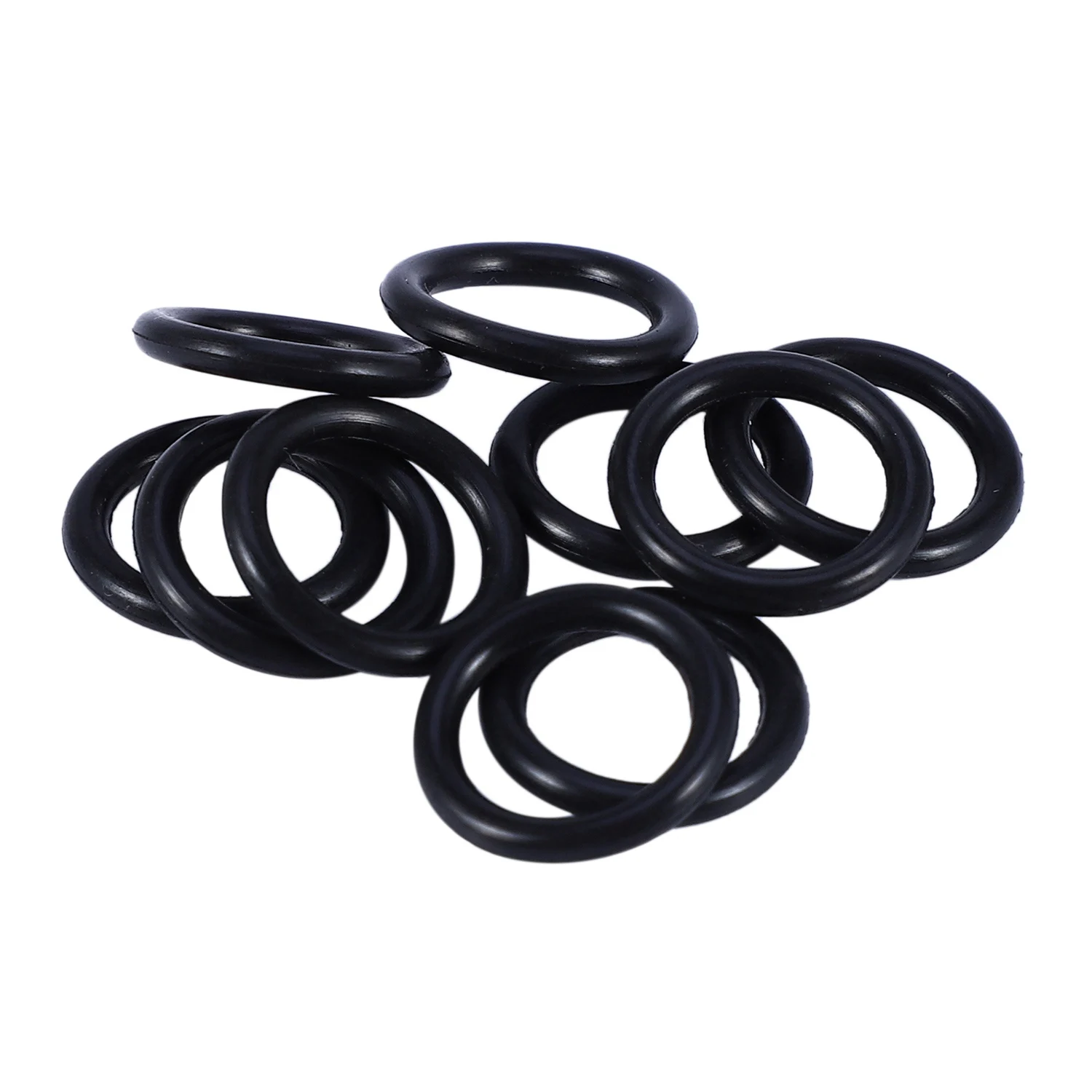 10 pcs Black Rubber Oil Seal O Shaped Rings Seal washers 16 x 12 x 2 mm