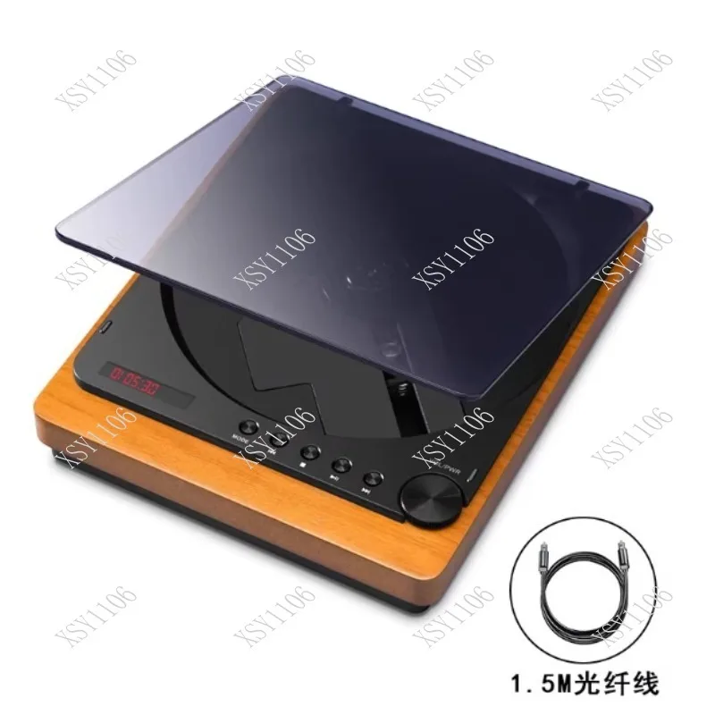 Retro Album CD Player Vintage Style Bluetooth Enabled Lossless Sound Quality Music Listening Home Audio Player