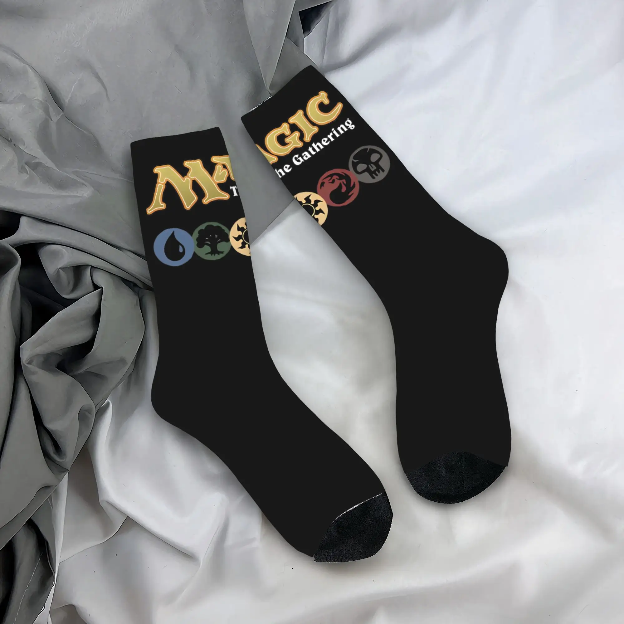 Magic Games Gathering MTG Sock Fashion Men's Socks Novelty Polyester Card Sport Women's Spring Summer Autumn Winter Stockings