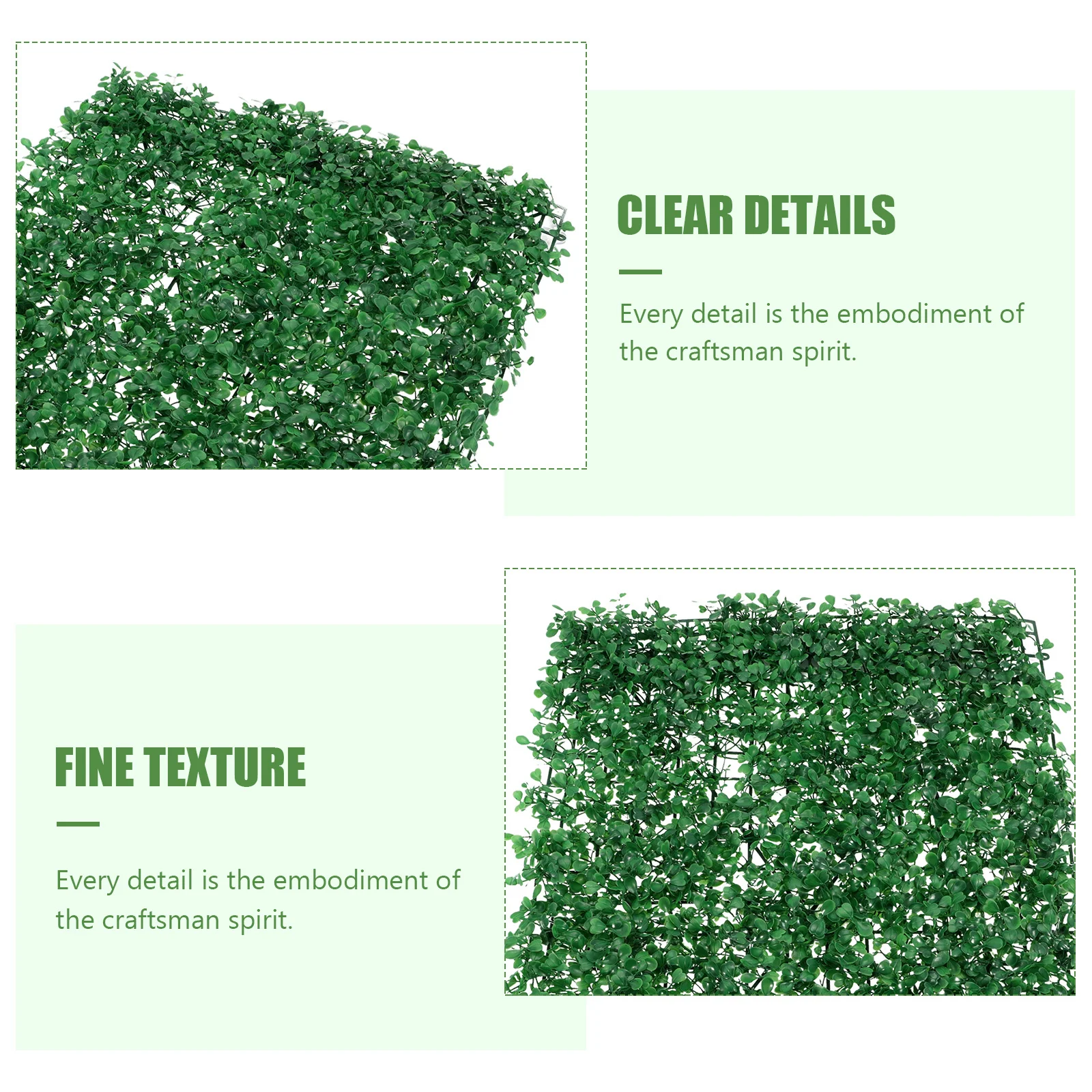 1 مجموعة الاصطناعي ماس حصيرة محاكاة العشب العشب للديكور الداخلي في الهواء الطلق دائمة الخضرة كثيفة يتلاشى مقاومة قسط وهمية الحديقة ل