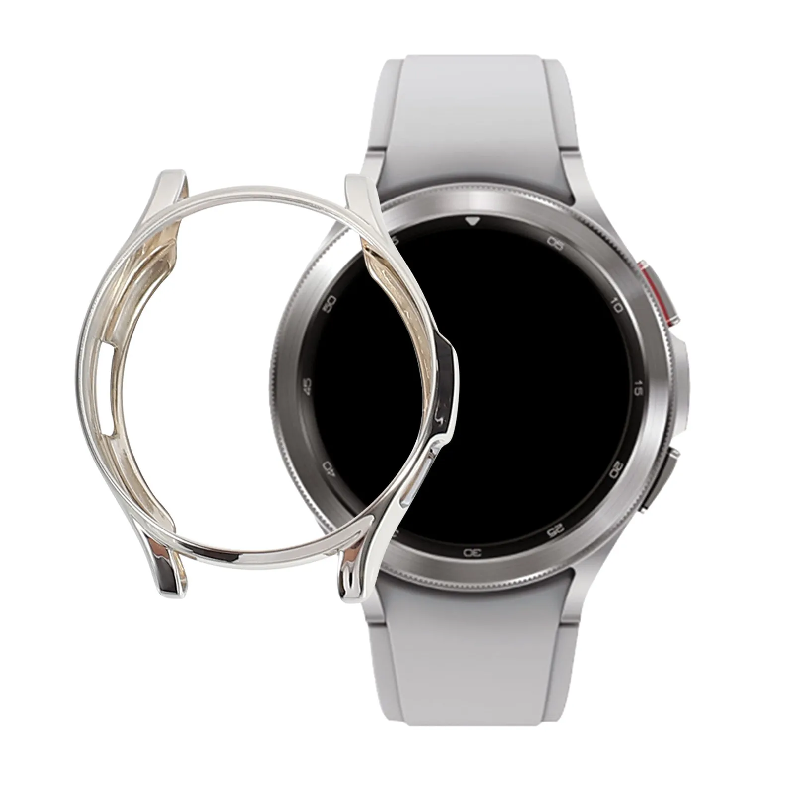 5Pcs Versatile Watch Bumper Cover Premium Material Easy Install Non-Slip Edge Protection Watch Protective Case Luxury Accessory
