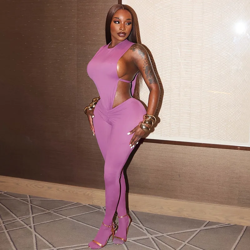 

Sexy Tank Tops 2 Piece Pant Set Outfits Y2K Streetwear Women Fashion Designer Tracksuit Elegant Bandage Tops Two Piece Sets