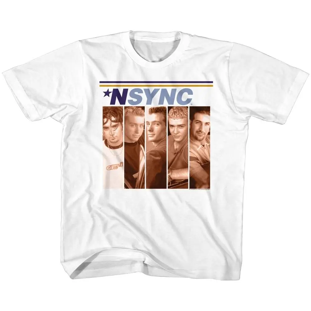 N Sync Boy Band Individual Photos Youth T Shirt 2T YXL Dance Pop Music