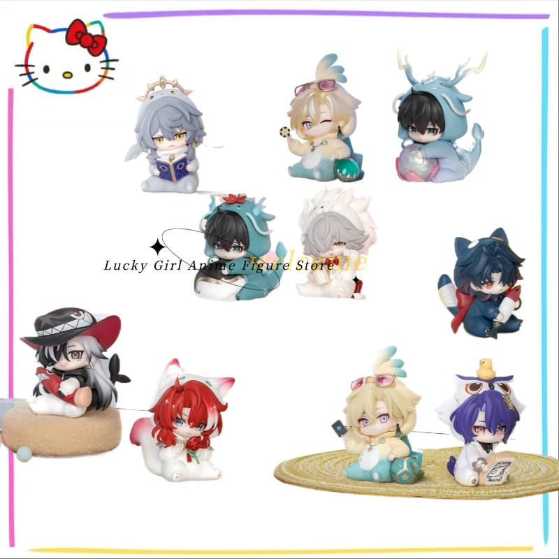 

In Stock Original Myethos Mihoyo Honkai: Star Rail Dormitory Series Q-Style Capsule Blind Box Aventurine Blade Accessory Game