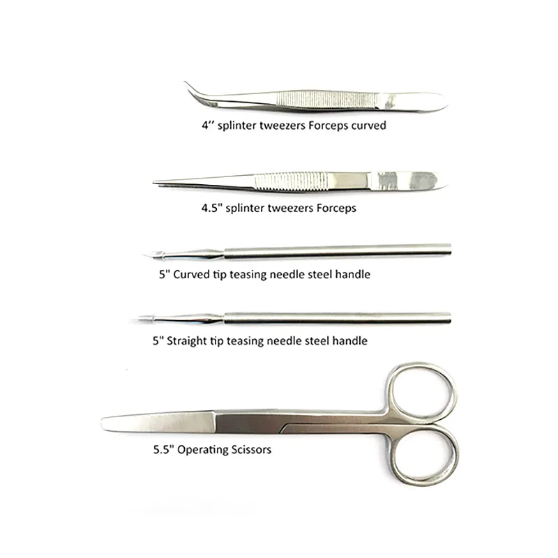 Dissecting Instrument 22pcs/set Biological Dissection Tool Set Medical Teaching Needle Scissors Tool Experimental Equipment