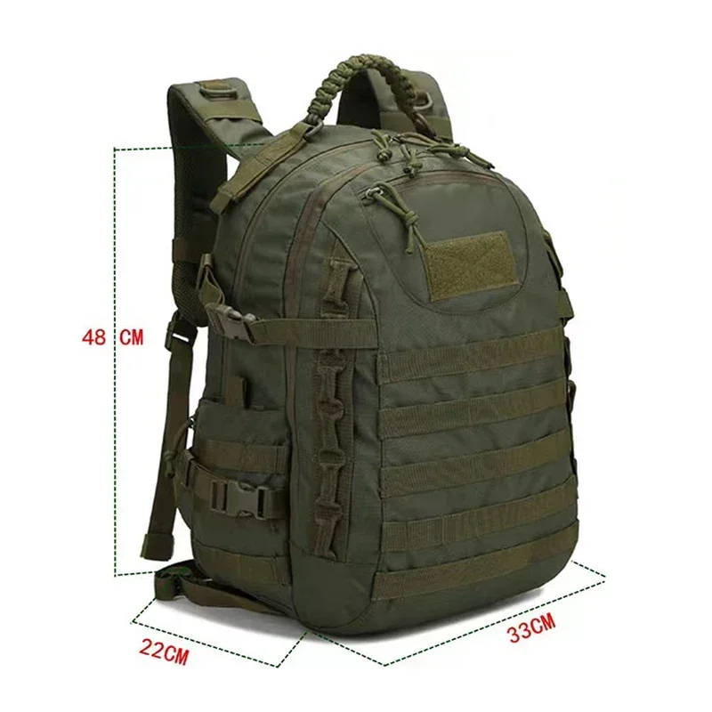 Men Military Tactical Backpack Outdoor Waterproof Camping Hunting Trekking Sport Bag Softback Large Capacity Army Molle Rucksack