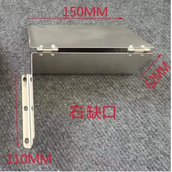 Steel Outdoor Waterproof Cover Rain Shield cover Weatherproof For Electronic Lock Mechanical Lock Gate Lock