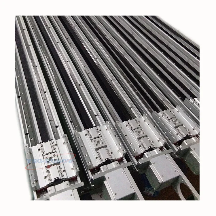 Light Weight  High Speed Belt Driven Linear Motion Guide Rail System Slider Actuator for CNC Machine Electric Slide