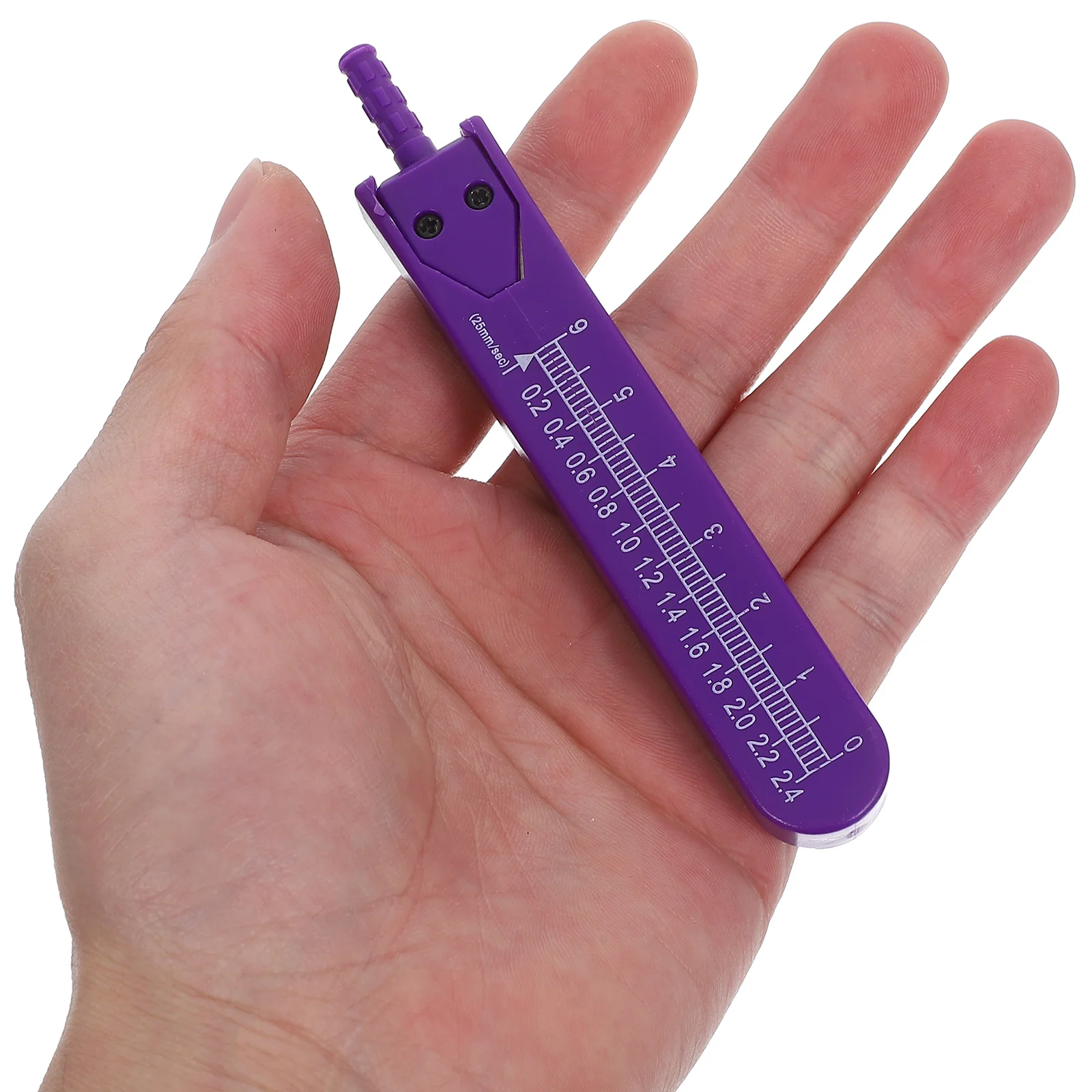 Electrocardiogram Drawing Cardiac Rhythm Training Caliper Scale Measuring Calipers Metal Tool