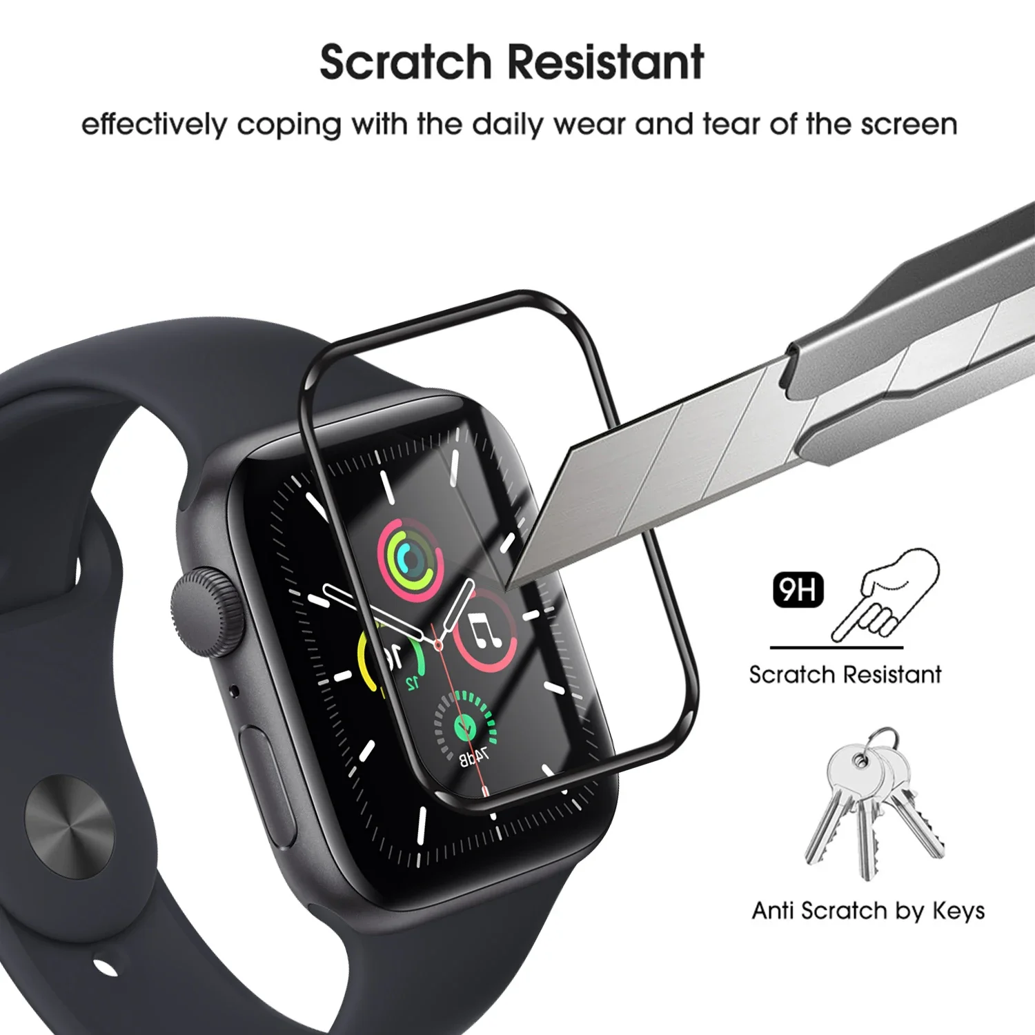 Película macia de fácil instalação para apple watch s10 s11 ultra 42/46/49mm, protetor de tela antiarranhões para smartwatch iwatch s10 s11
