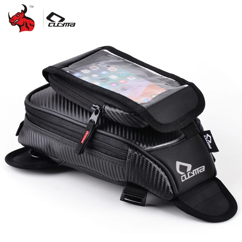 Motorcycle Small Gas Tank Bag Multifunctional Touchable Rider Leg Bag Motorcycle Travel Bag Waterproof Practical High Quality